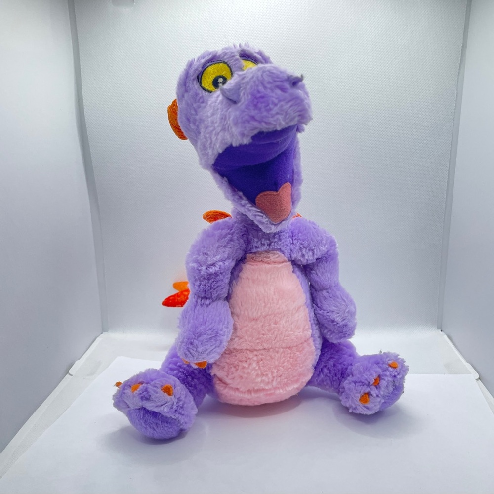 Walt Disney World 9"Figment Dinosaur Epcot Imagination Land Store Doll Plush‎